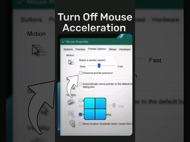 How To Turn Off Mouse Acceleration On Windows