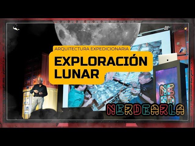 Lunar Exploration with Guillermo Trotti at Nerdearla's 10th Anniversary