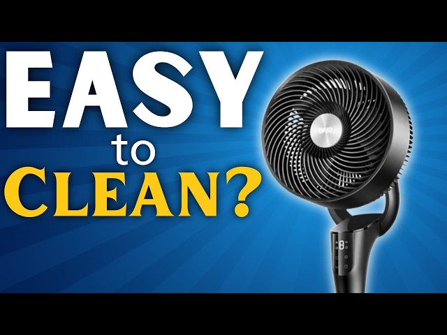 How to CLEAN the Dreo TurboPoly Fan 353: Very Easy Step-by-Step Guide