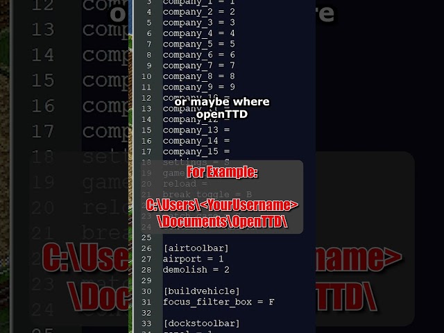 The ONE Essential OpenTTD Keybind You Must Configure #OpenTTD #GamingShorts #MasterHellish
