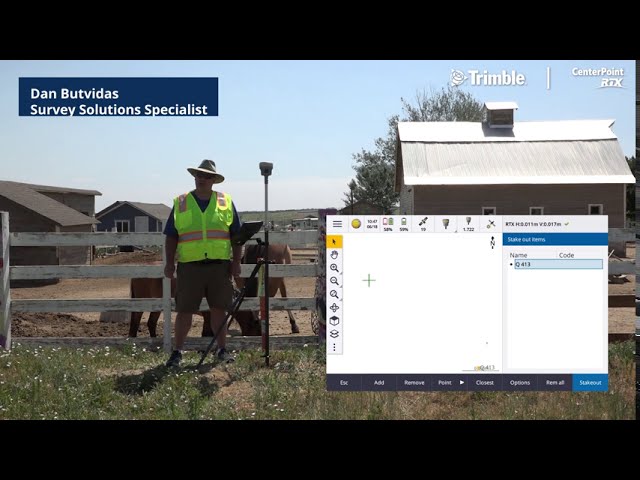 Trimble CenterPoint RTX Accuracy for Surveying