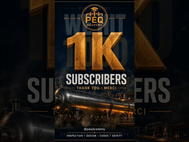 From 0 to 1K - Pressure Equipment Academy