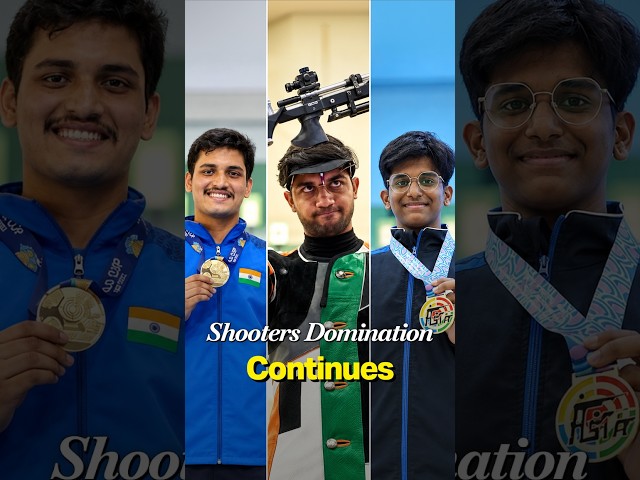 Indian Men Settle For Silver in 10m Air Rifle Team Final with a score of 1890.1