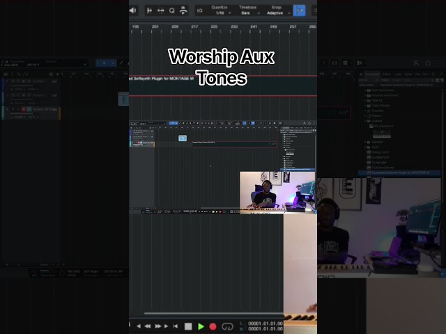 Aux Tones for church service #worshiptones #auxiliary #shorts #keyboardist