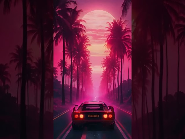 Synthwave 80s Mix #synthwave #chillwave #retrowave #1986 #80s #80saesthetic #80sbeats #shorts