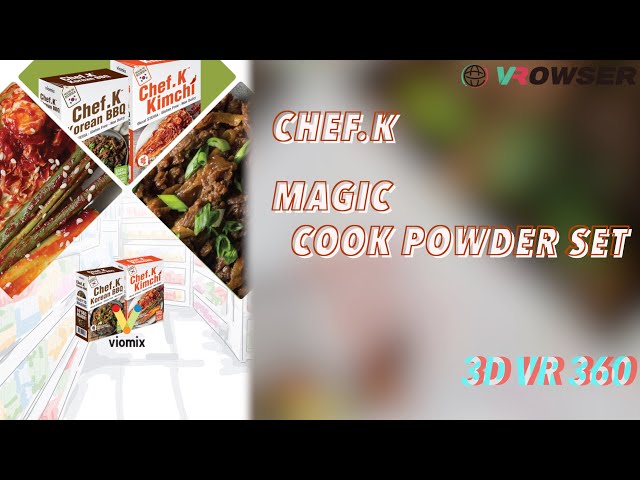 Chef. K Magic Cook Powder Set