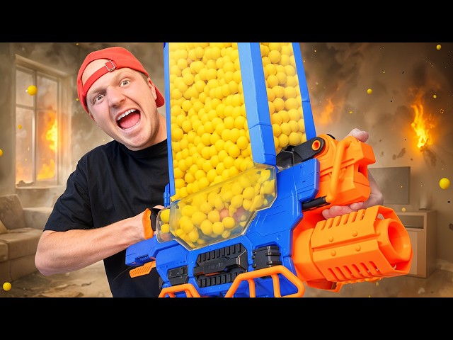 I Tested EXTREME Nerf War!