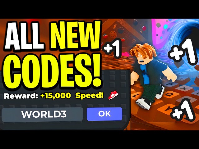 *NEW* ALL WORKING CODES FOR +1 SPEED KEYBOARD ESCAPE 2026! ROBLOX +1 SPEED KEYBOARD ESCAPE CODES