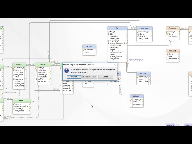 Design Database Schema Offline - Without Database Connectivity