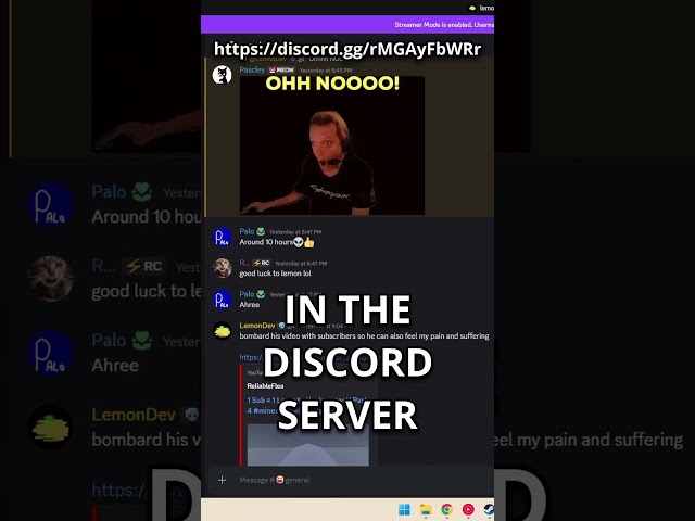 I Have a Discord Server!?! | #gamedev