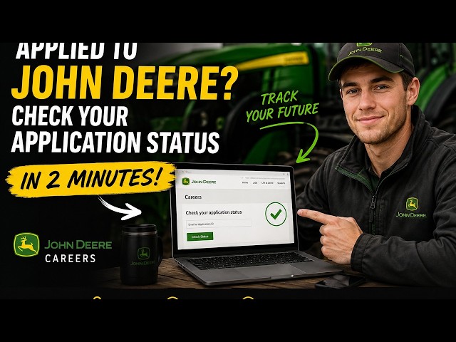 How to check your John Deere Careers application status online