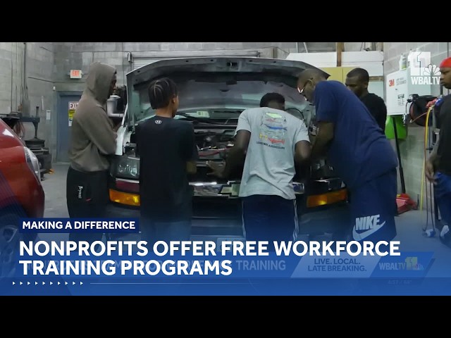 Nonprofits offer free workforce training programs