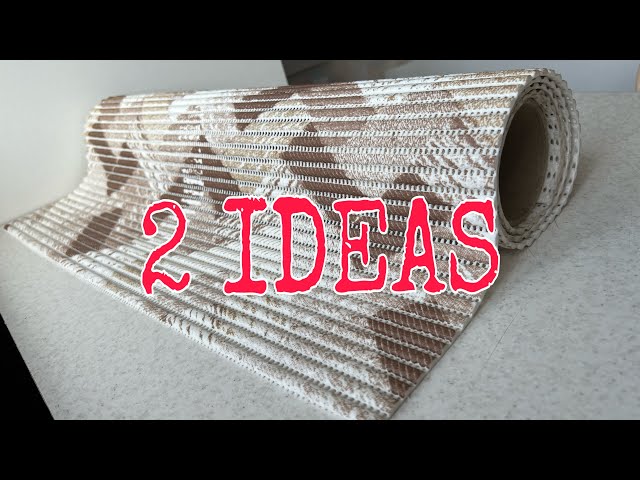 NON-STANDARD USE OF BATH CARPET | 2 DIY IDEAS 😍