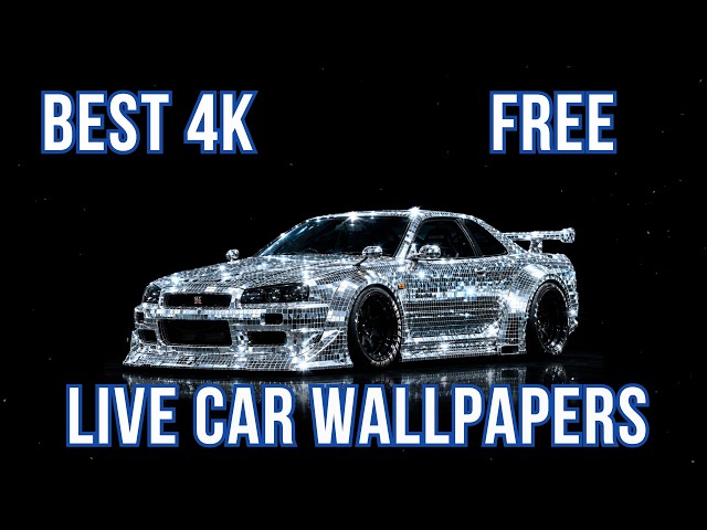 Nissan GT-R R34 Crystal Live Wallpaper 4K Ultra HD 3 Hours