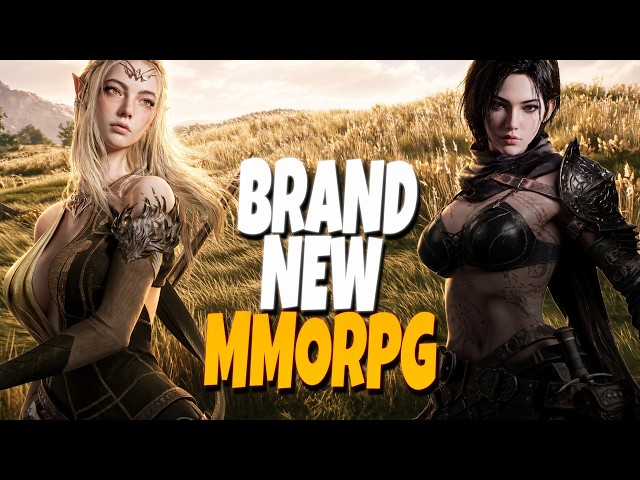 A BRAND NEW MMORPG JUST RELEASED...