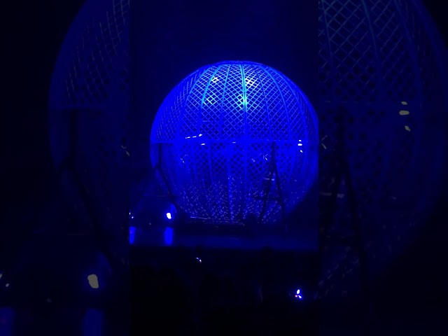 The Globe of Death - Motorbike Circus Stunt