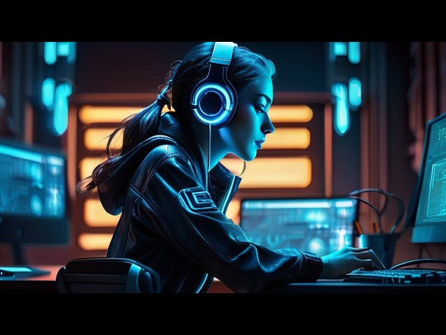 MODERN TECH ⚡ 24/7 Deep Focus Music for Coding, Deep Learning & Work (Electronic Radio)
