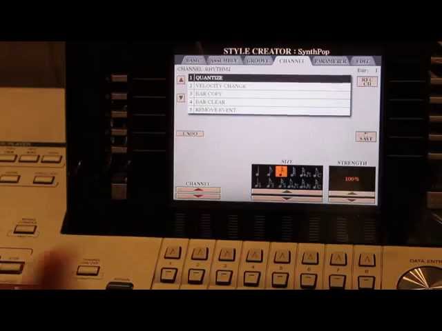 CREATING STYLES - TUTORIAL FOR ALL YAMAHA ARRANGER KEYBOARDS ; TYROS AND PSR-S SERIES