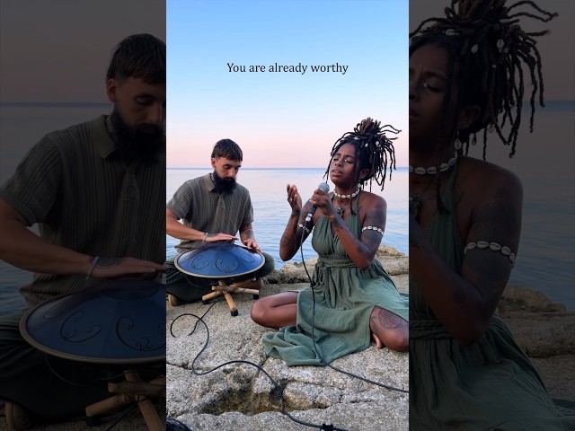 A gentle reminder for your heart 🤍 #iamworthy #selfworth #healingmusic