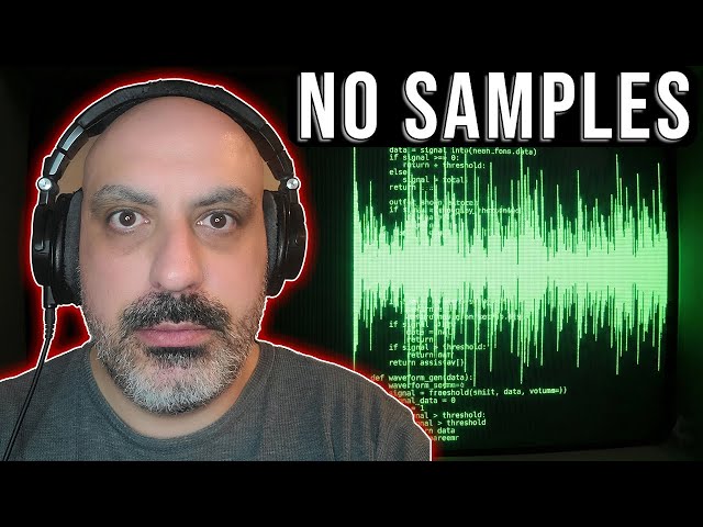 I Made Techno Drums Using Only Math & Code (Claude 4.5 Opus)
