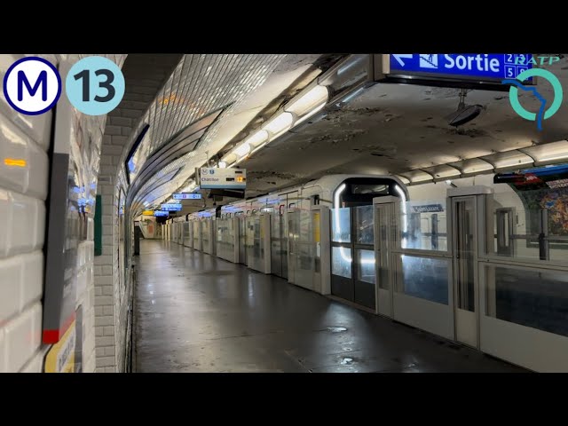 [RATP]Les Essais des MF19 sur la ligne 13 du Métro 🚇 Parisien #ratp #mf19 #metroparisien 