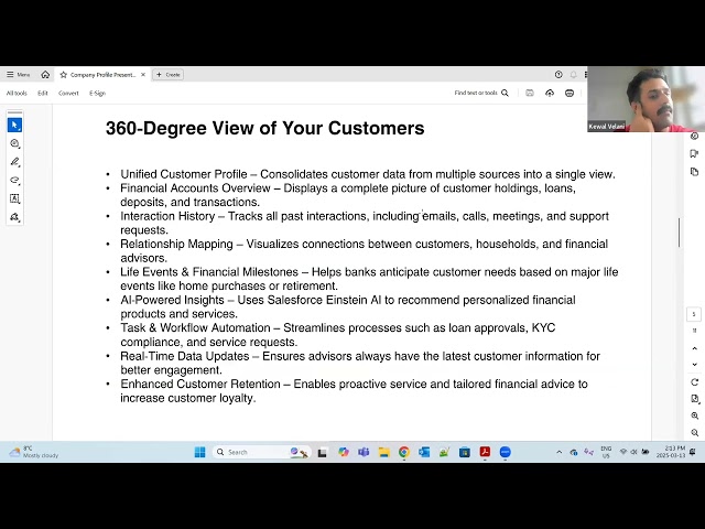 Salesforce Financial Services Cloud – Retail Banking