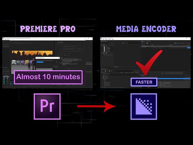 How to Export Premiere Pro Project in Media Encoder