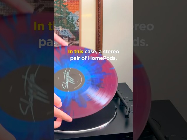 Can you play a vinyl record over WiFi ? Yes!