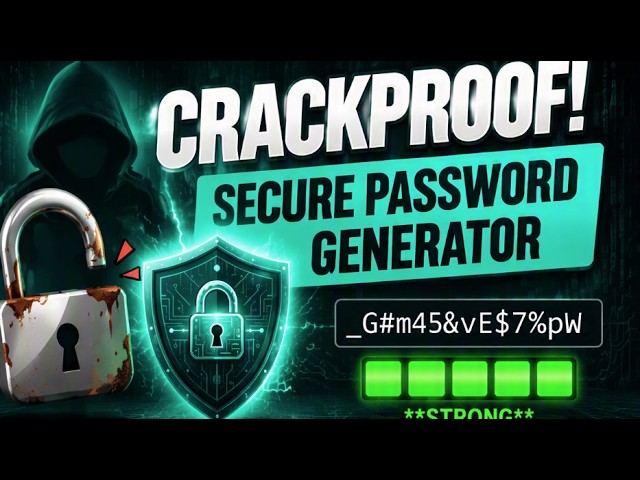 I Built a Secure Password Generator in Python (So You Don't Have To)