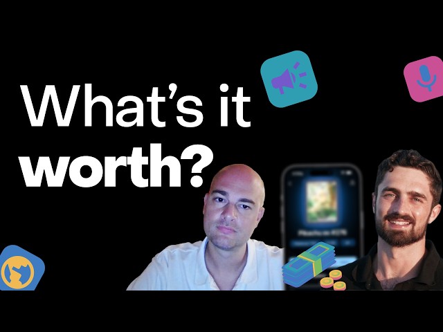 What a $5.8M app is *really* worth — HoloDex, valued live (part II) ft. Josh Peleg, BlueThrone