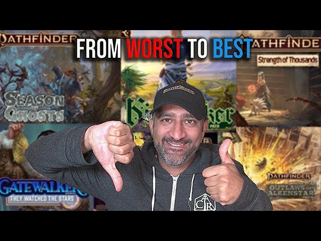 Ranking ALL 10 Pathfinder 2e Adventure Paths I've Actually Run as a Professional GM!