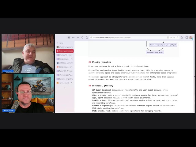 Hyper-Personal Software with Python - Talk Python to Me Ep. 558