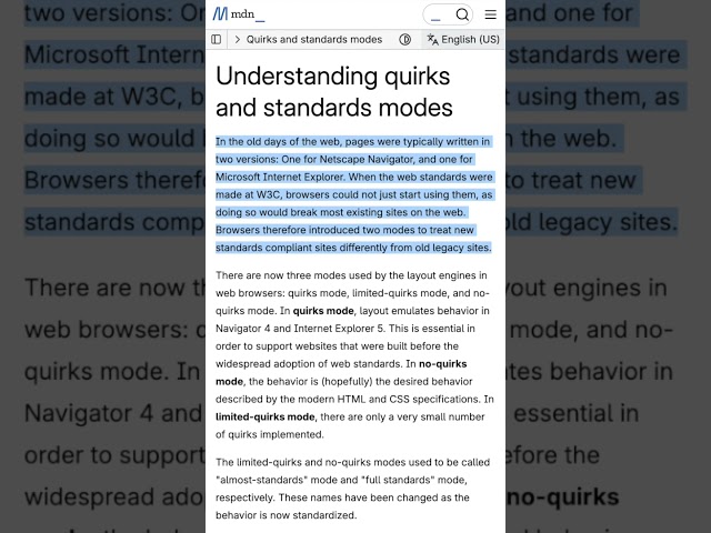 Every HTML Element #0 - doctype