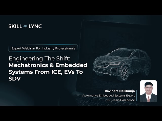 Engineering the Shift: Mechatronics Systems from ICE, EVs to SDV