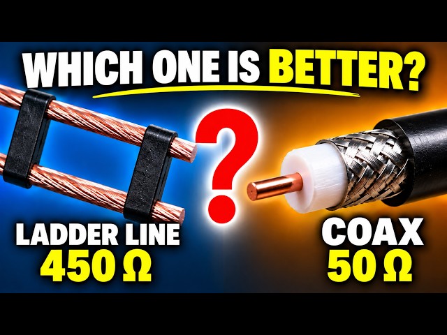Why Is Ladder Line 450 Ohms — But Coax Is 50 Ohms?