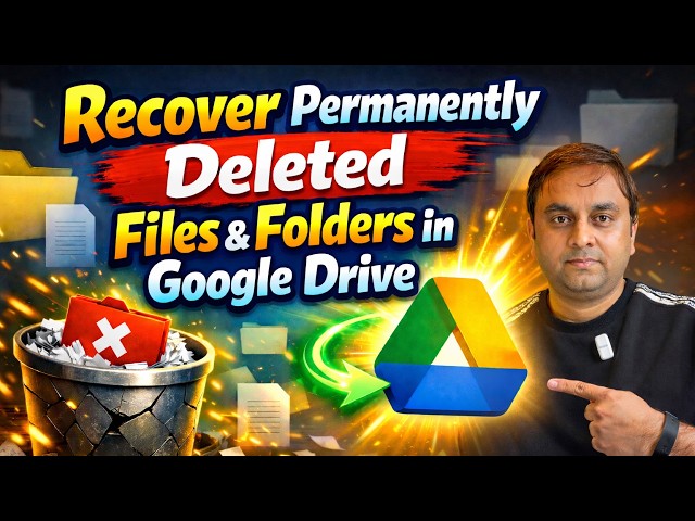 How to Recover Permanently Deleted Files and Folders in Google Drive