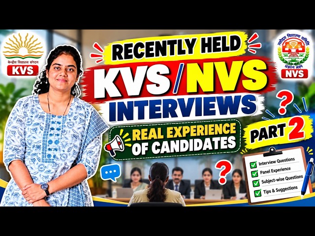 Recent KVS interview experience |PGT TGT PRT|KVS INTERVIEW PREPARATION |Latest Experience