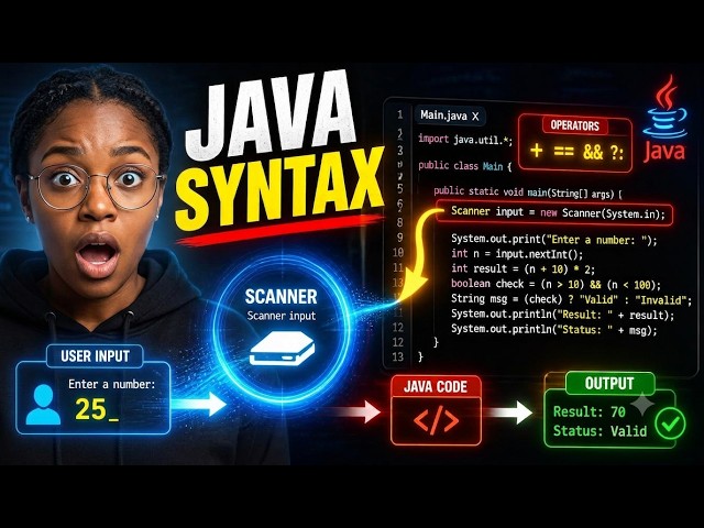 Java Programming | Unit 2 Part 3 | Java Syntax Explained: Operators, Scanner Input & Best Practice