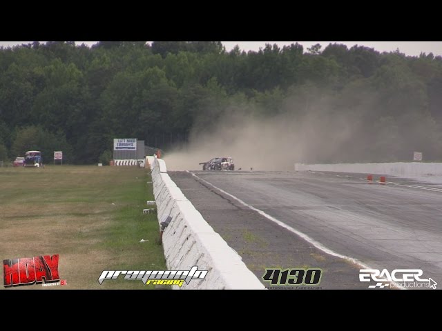 Sport FWD CRASH - Jonathan Reynolds 170mph collision with Wayne Sweeten | HDay ETown 2015 | ERacer