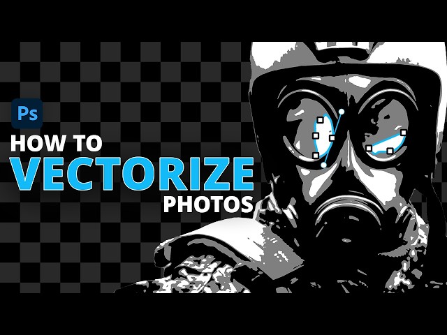 Easily Convert Images Into Vectors - Photoshop Tutorial