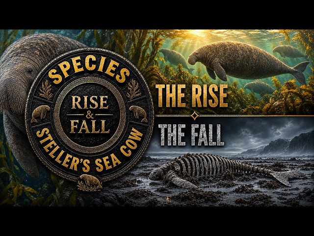 Steller's Sea Cow: The Giant Lost in Just 27 Years at Sea #extinctanimals #stellersseacow