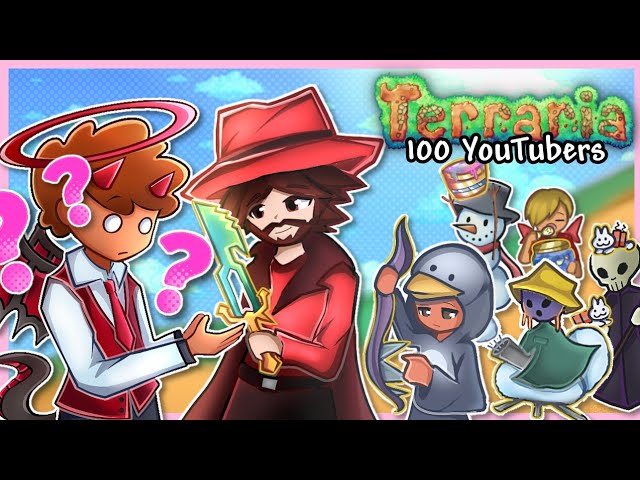 Can 100 YouTubers Help me Beat Terraria?