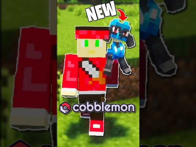 4 NEW Shoulder Pokemon in Cobblemon 1.8! 🔥🔥 #shorts