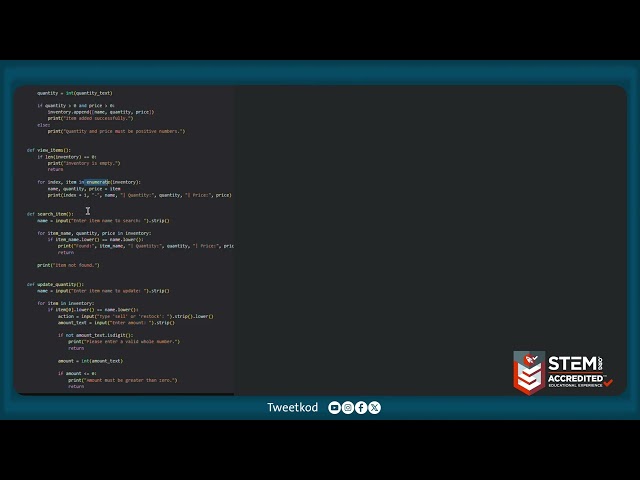 Mahmut Mederati Python for Teens Level 2 TweetKod