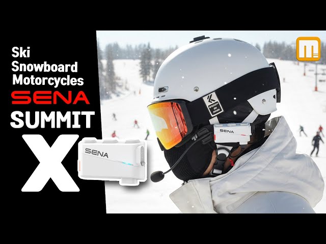 Winter Sports Game Changer ❄️ SENA SUMMIT X Helmet Bluetooth Intercom for Snowboard Ski & Motorcycle