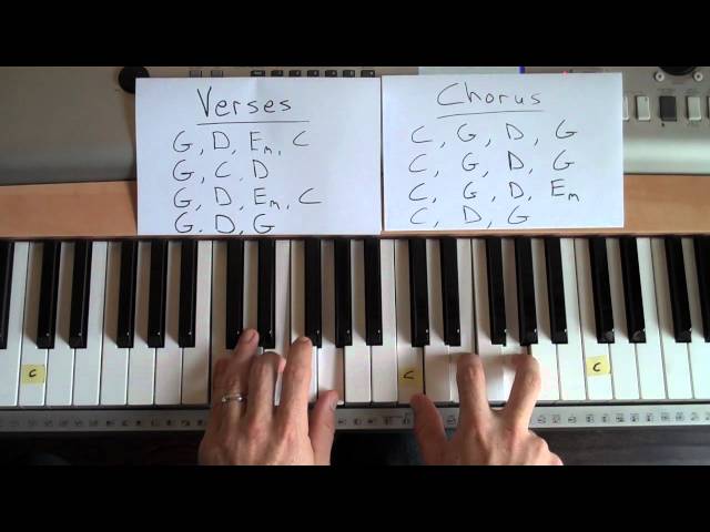 Easy-to-Play Piano - He Knows My Name (I Have a Maker) (Matt McCoy)