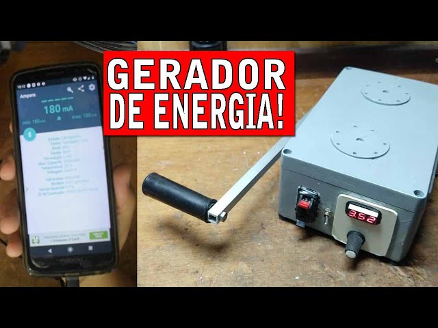 How to build the best hand-crank generator!