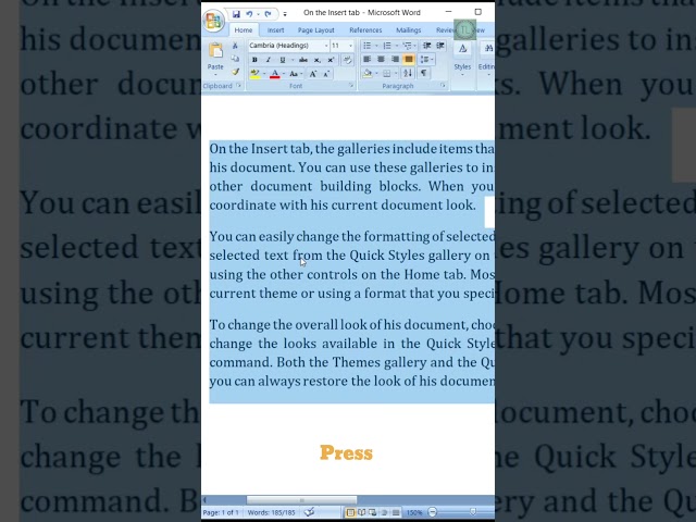 How to Copy Paste in MS Word | Copy Paste Shortcut Key in Microsoft Word #msword #mswordshortcutkeys