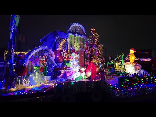 2025 Parade float in action
