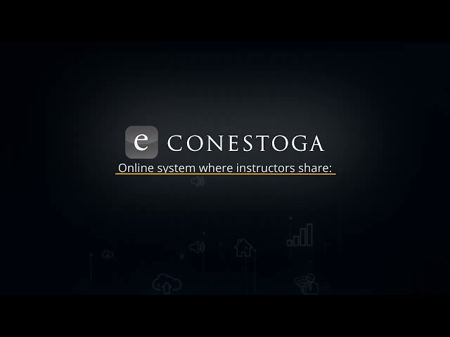 How to use eConestoga